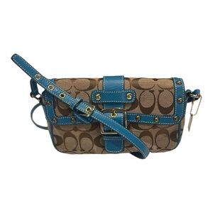Coach Tiffany blue crossbody